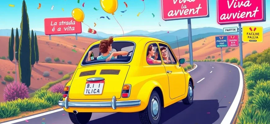 Le migliori commedie italiane su avventure stradali