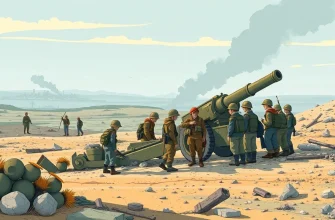 Film di guerra sugli artiglieri