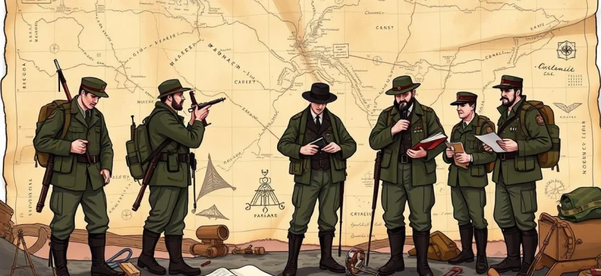 Film di guerra su spedizioni cartografiche