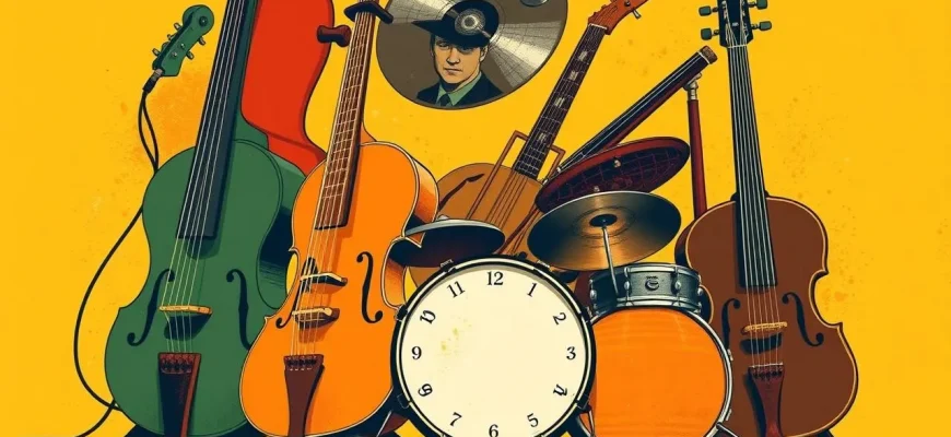 Film d’azione con strumenti musicali