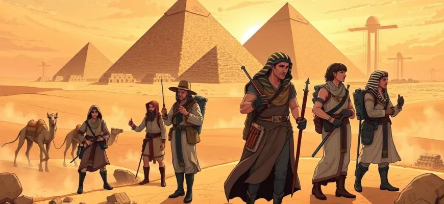 Avventure tra le sabbie: Film sui tesori dei faraoni