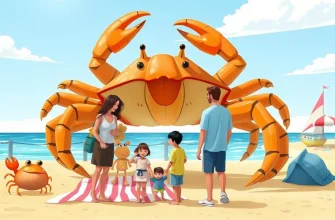 Film di famiglia sui granchi