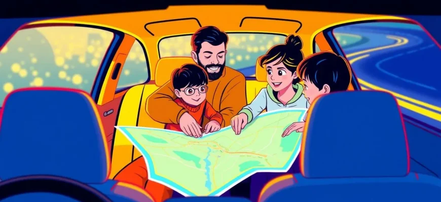 Film per famiglie su viaggi in macchina