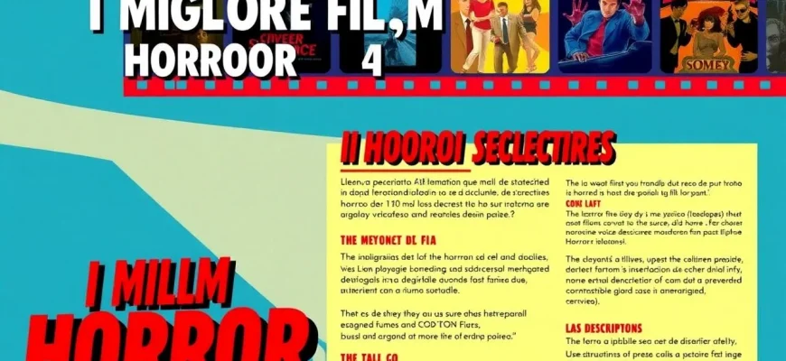 I Migliori Film Horror di Successo I Migliori Film Horror di Successo