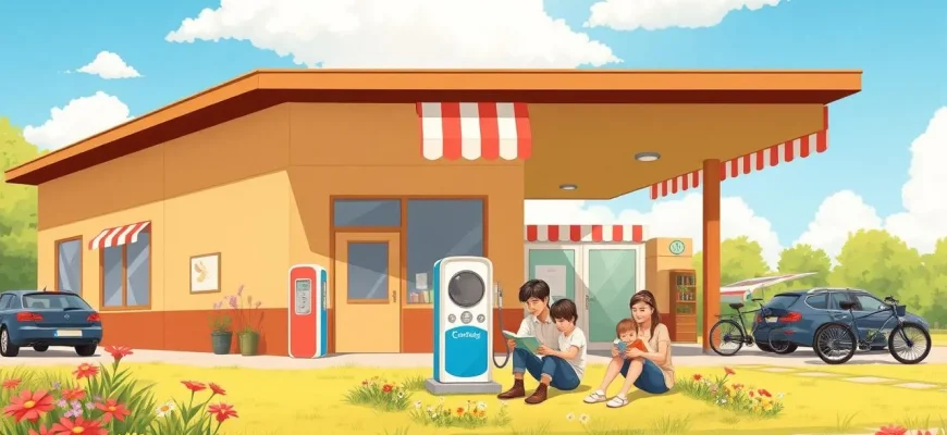 Film di famiglia su stazioni di servizio