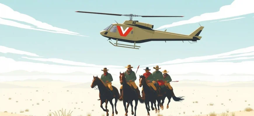 Venti di elicotteri nel West: I migliori film western con elicotteri