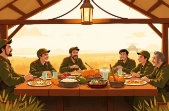 Film di guerra con cucine da campo