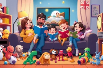 Film di famiglia con giocattoli animati