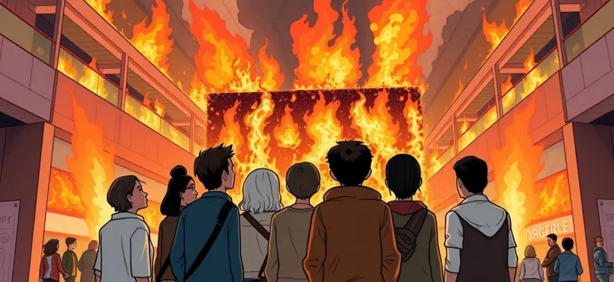 Film sui grandi incendi nei negozi