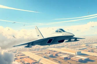 Film di guerra con aerei moderni