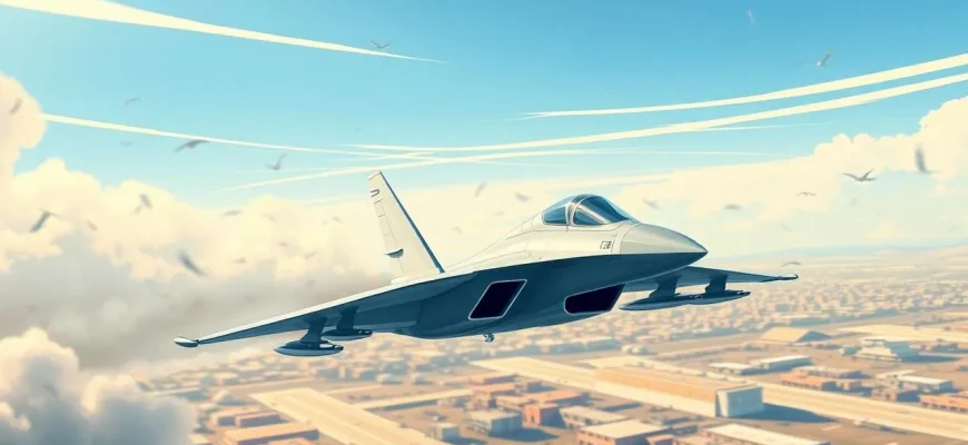 Film di guerra con aerei moderni