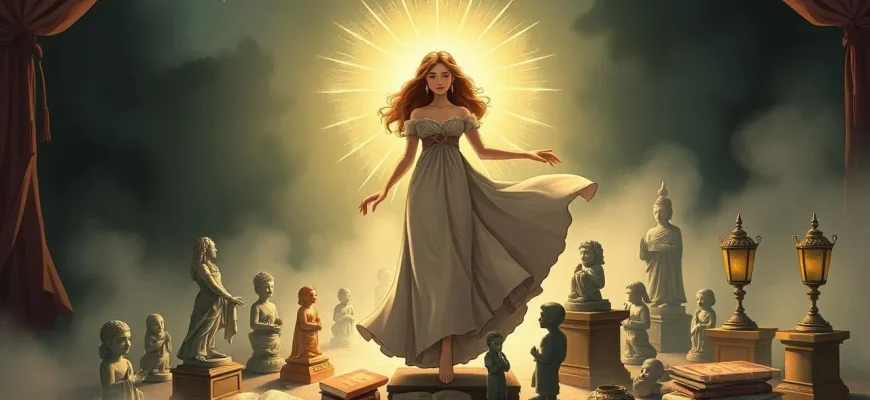 Mistici Film con Antiche Statuette