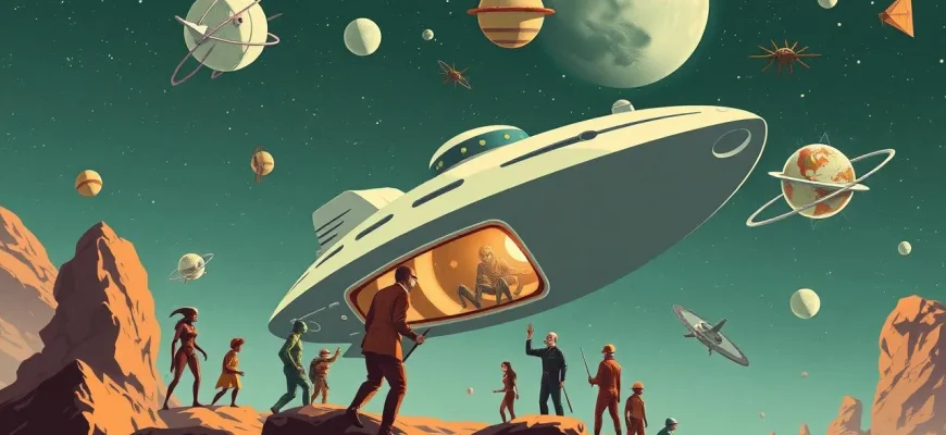 Film d’azione sui mercanti spaziali