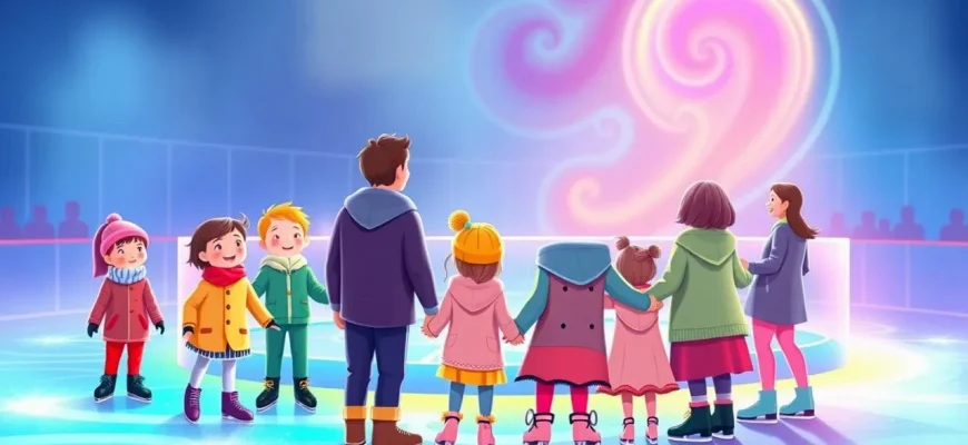 Film di famiglia sui pattinatori