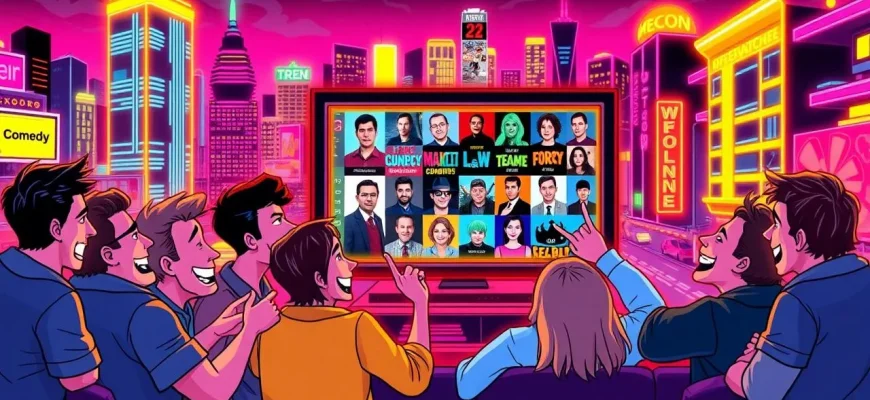 I migliori show comici con umorismo nero