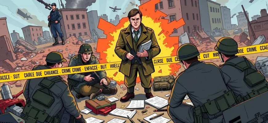 Film di guerra su indagini al fronte Film di guerra su indagini al fronte