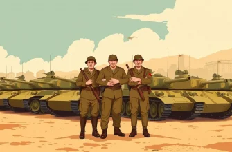 Film di guerra con carri armati