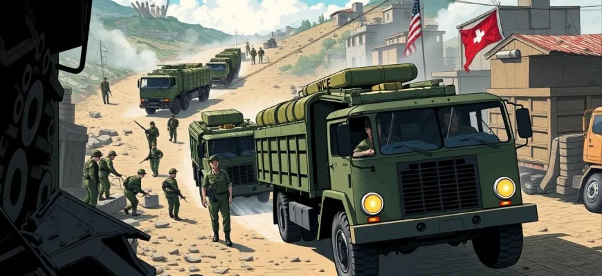 Film di Guerra sulla Consegna di Munizioni