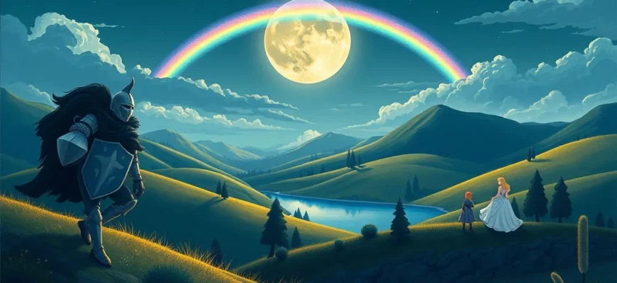 Film di Avventura Sotto l’Arcobaleno Lunare