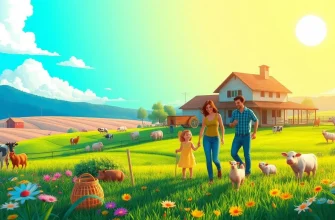 Film di famiglia sulla vita in fattoria