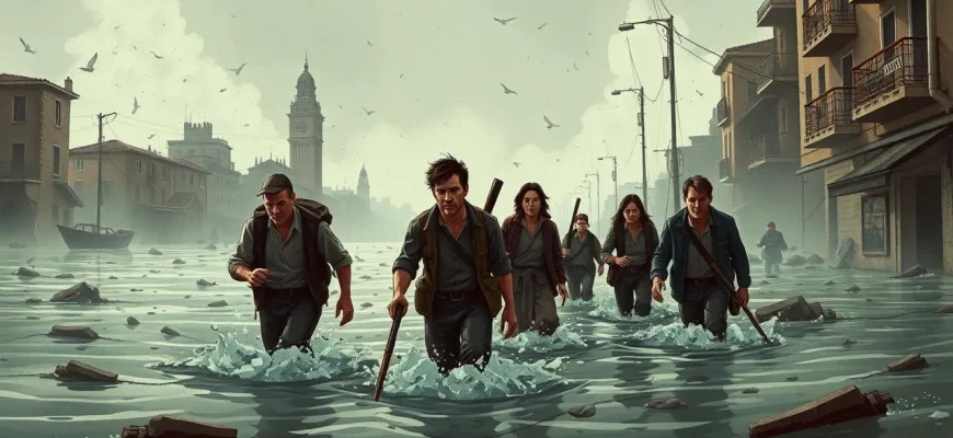 Film d’azione su inondazioni Film d’azione su inondazioni