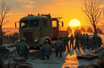 Film di guerra su meccanici e autisti militari