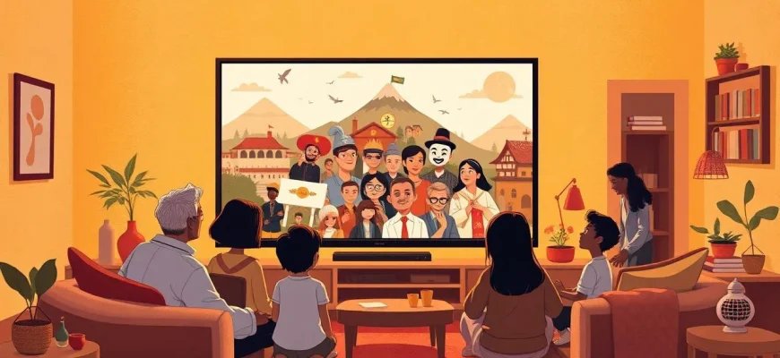 Film di famiglia sulle tradizioni nazionali