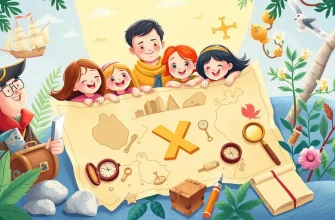 Film di famiglia sulla mappa del tesoro