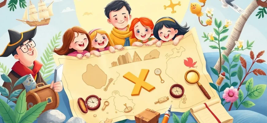 Film di famiglia sulla mappa del tesoro