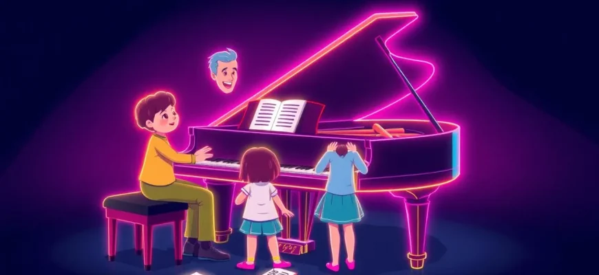 Film di famiglia con il pianoforte