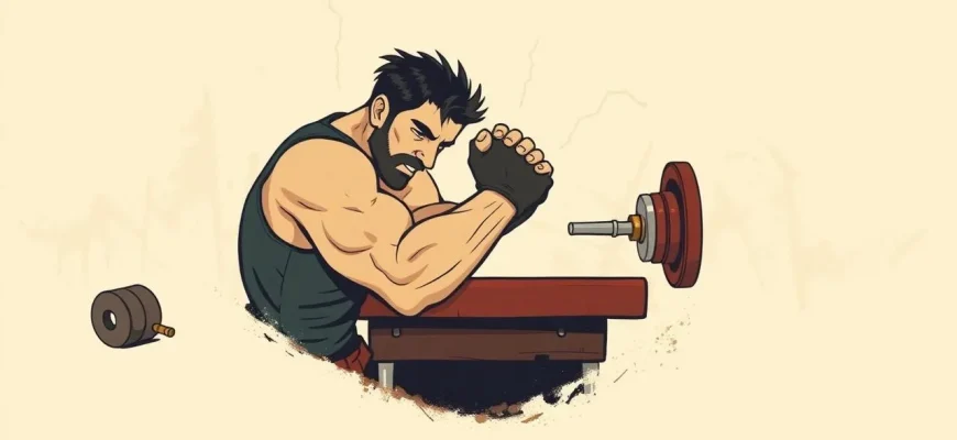 Film d’azione sull’armwrestling