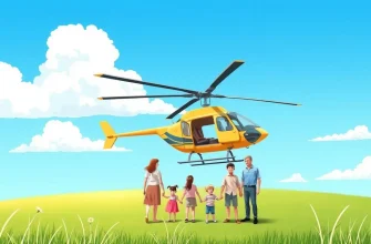 Film di famiglia con elicotteri