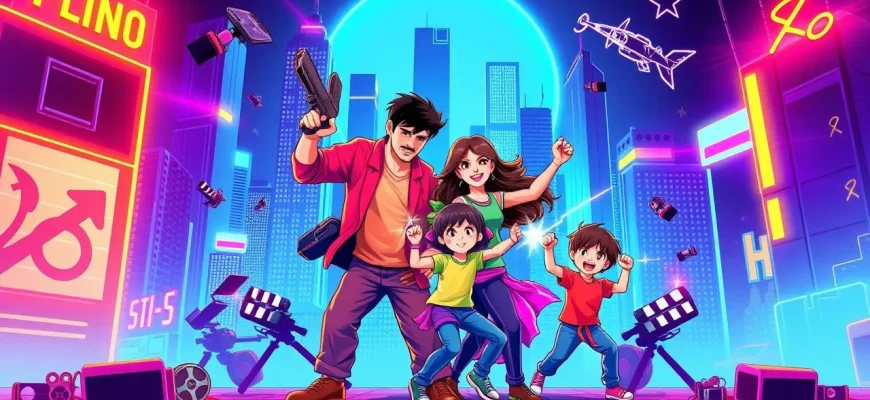 Film di famiglia con combattimenti