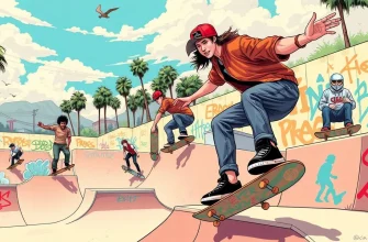 Film d’azione sullo skateboard