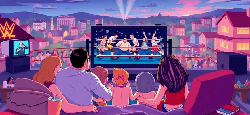 Film di famiglia sul wrestling