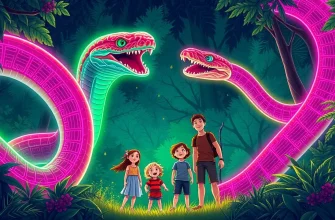 Film di famiglia con serpenti giganti