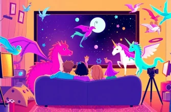 Film di famiglia con creature magiche