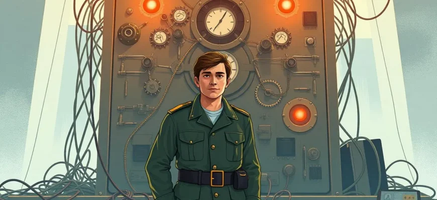 Film di guerra sulle macchine cifranti