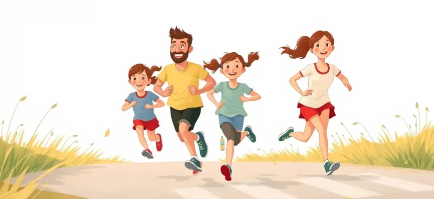 Film di famiglia sulla corsa