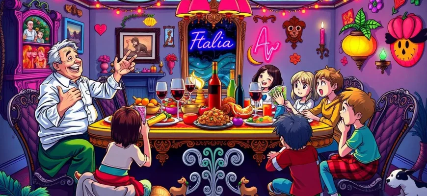 Commedie su famiglie numerose