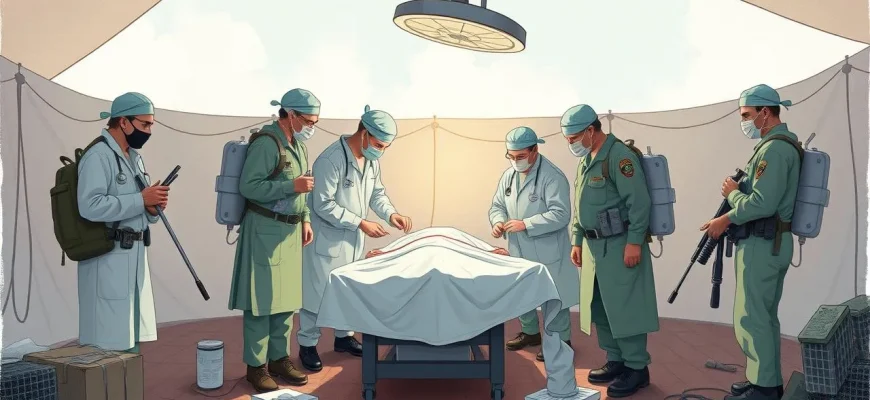 Film di guerra sulla chirurgia da campo Film di guerra sulla chirurgia da campo