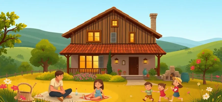 Film di famiglia in case di campagna