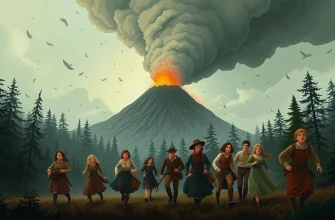 Film catastrofici su eruzioni vulcaniche e lava in movimento