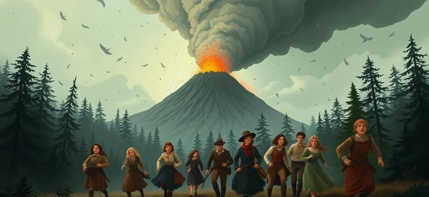 Film catastrofici su eruzioni vulcaniche e lava in movimento