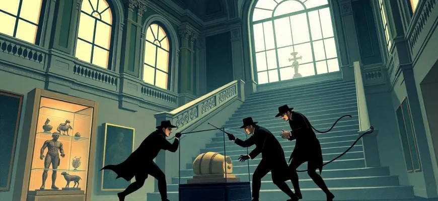 Film di crimine su furti in musei