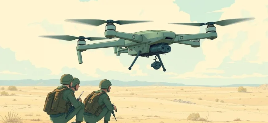 Film di Guerra su Droni: Sorveglianza Aerea