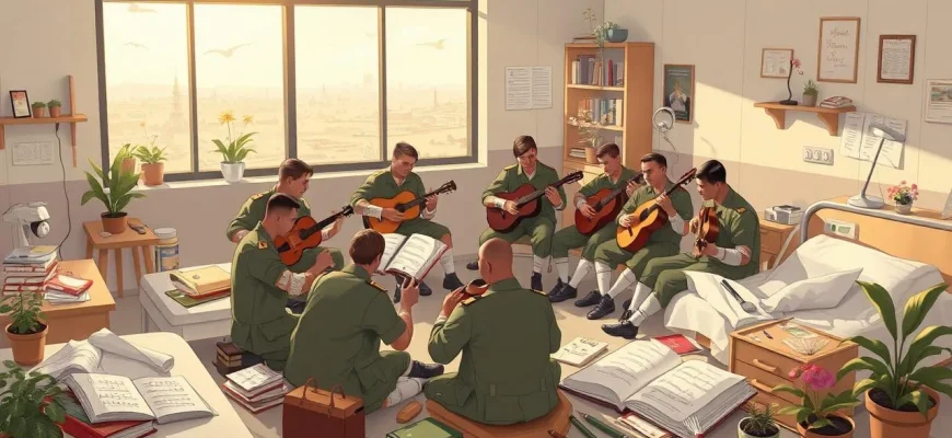 Film di guerra sui concerti negli ospedali Film di guerra sui concerti negli ospedali