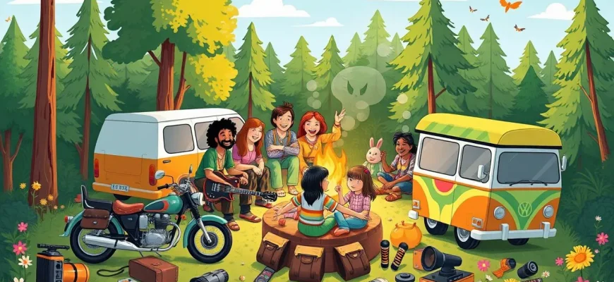 Film di famiglia sui hippie