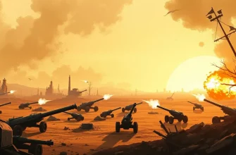 Film di guerra con duelli d’artiglieria Film di guerra con duelli d’artiglieria