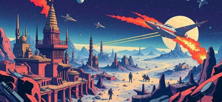 Film d’azione su colonie spaziali